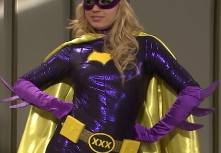 Lexi Belle as Batgirl.
