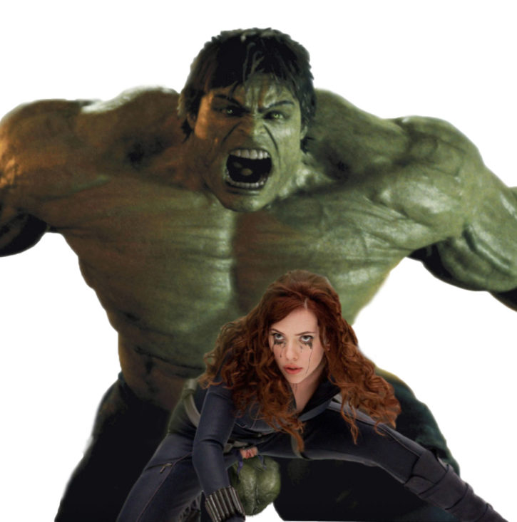 1233762 - Avengers Black_Widow Hulk Scarlett_Johansson fakes