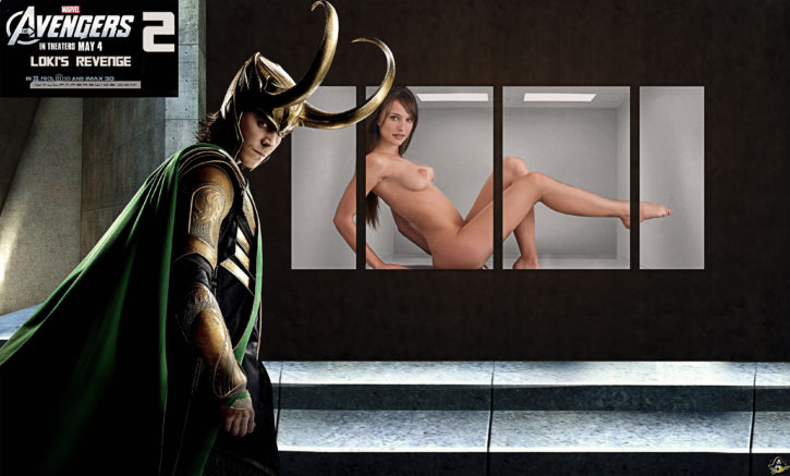 949105 - Avengers Jane_Foster Loki Marvel Natalie_Portman Tom_Hiddleston fakes