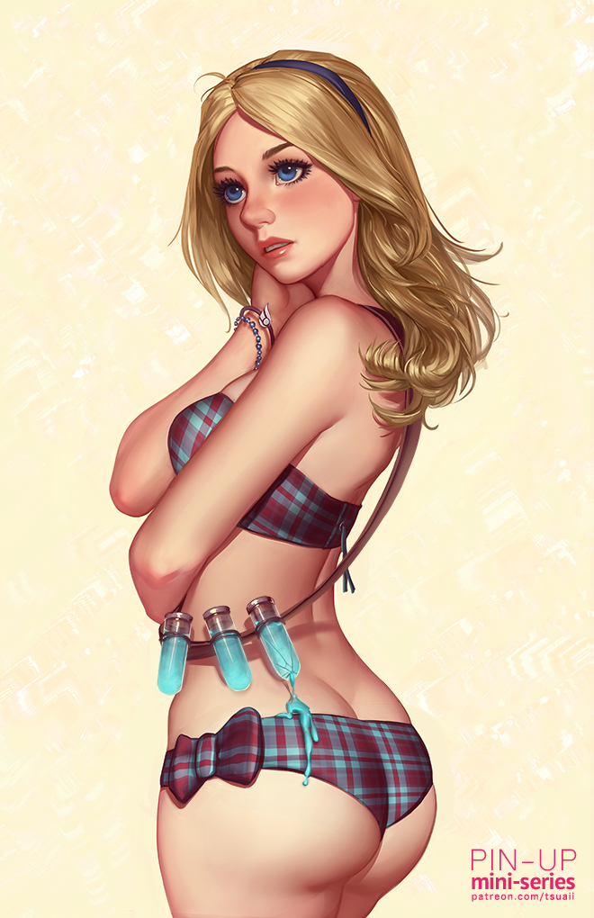 Sexy Naked Pin Up Art - Lux Pin-Up by Jonathan Hamilton â€“ Nerd Porn!