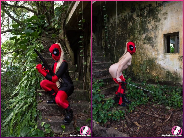 1375462 - Lady_Deadpool Marvel X-Men cosplay cosplaydeviants