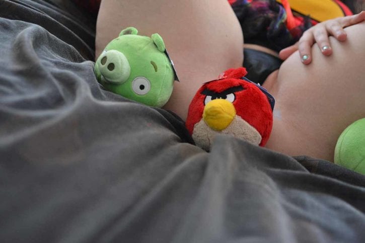 Angry Birds Girl Nerd Porn