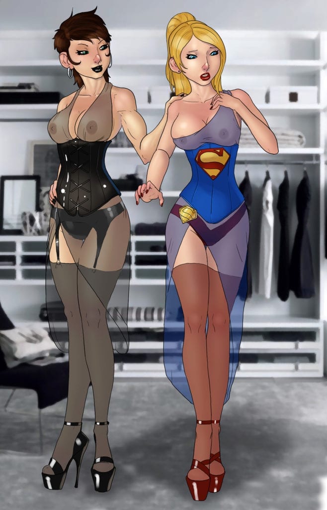 1025601 - DC Mercy_Graves Supergirl Superman skottichan