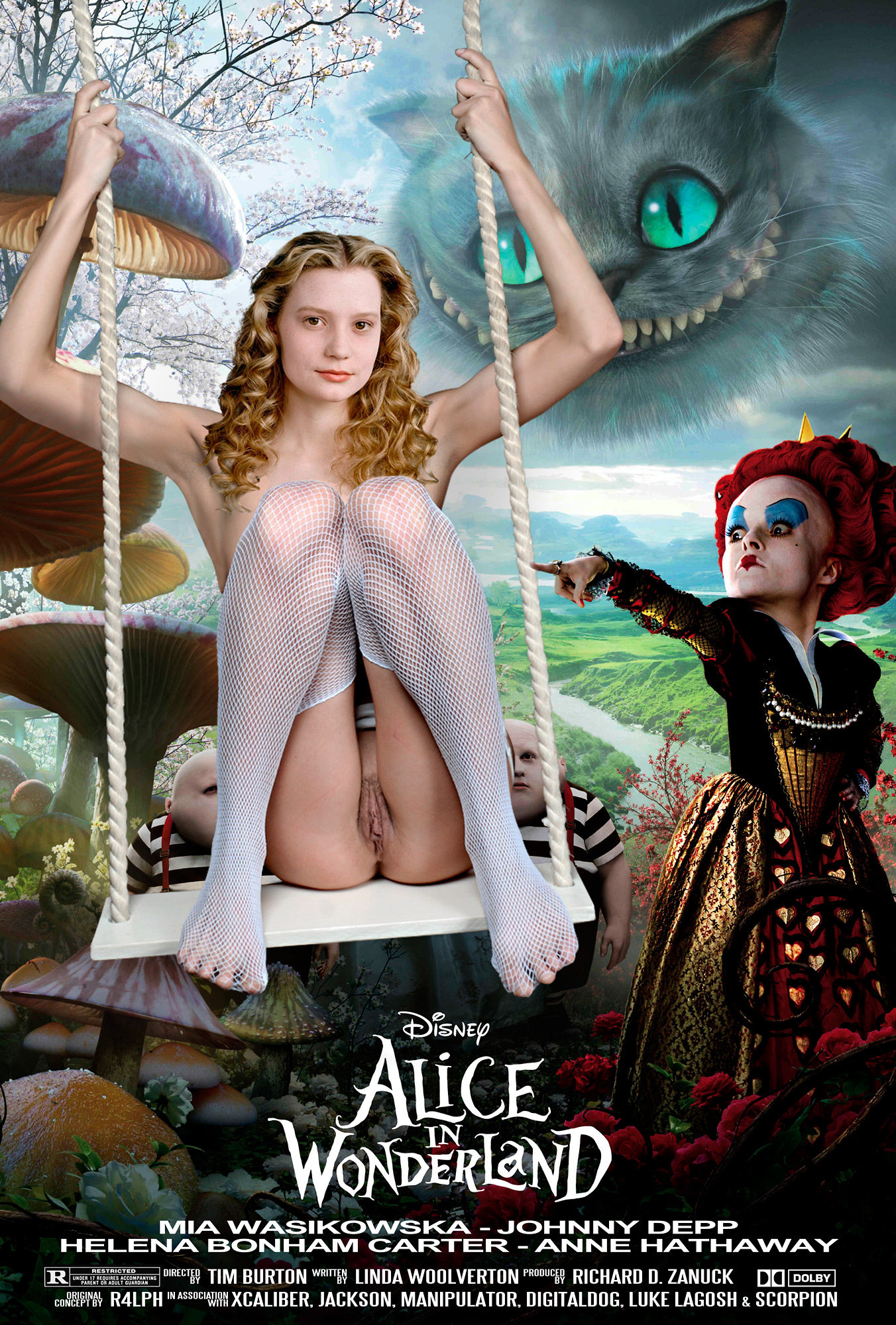 Fake Alice In Wonderland Porn - Tim Burton's Alice in Wonderland Rule 34 Collection [34 Pics ...