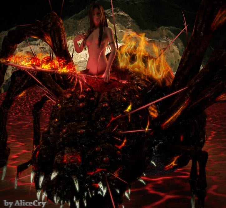 Chaos_Witch_Quelaag Dark_Souls alicecry