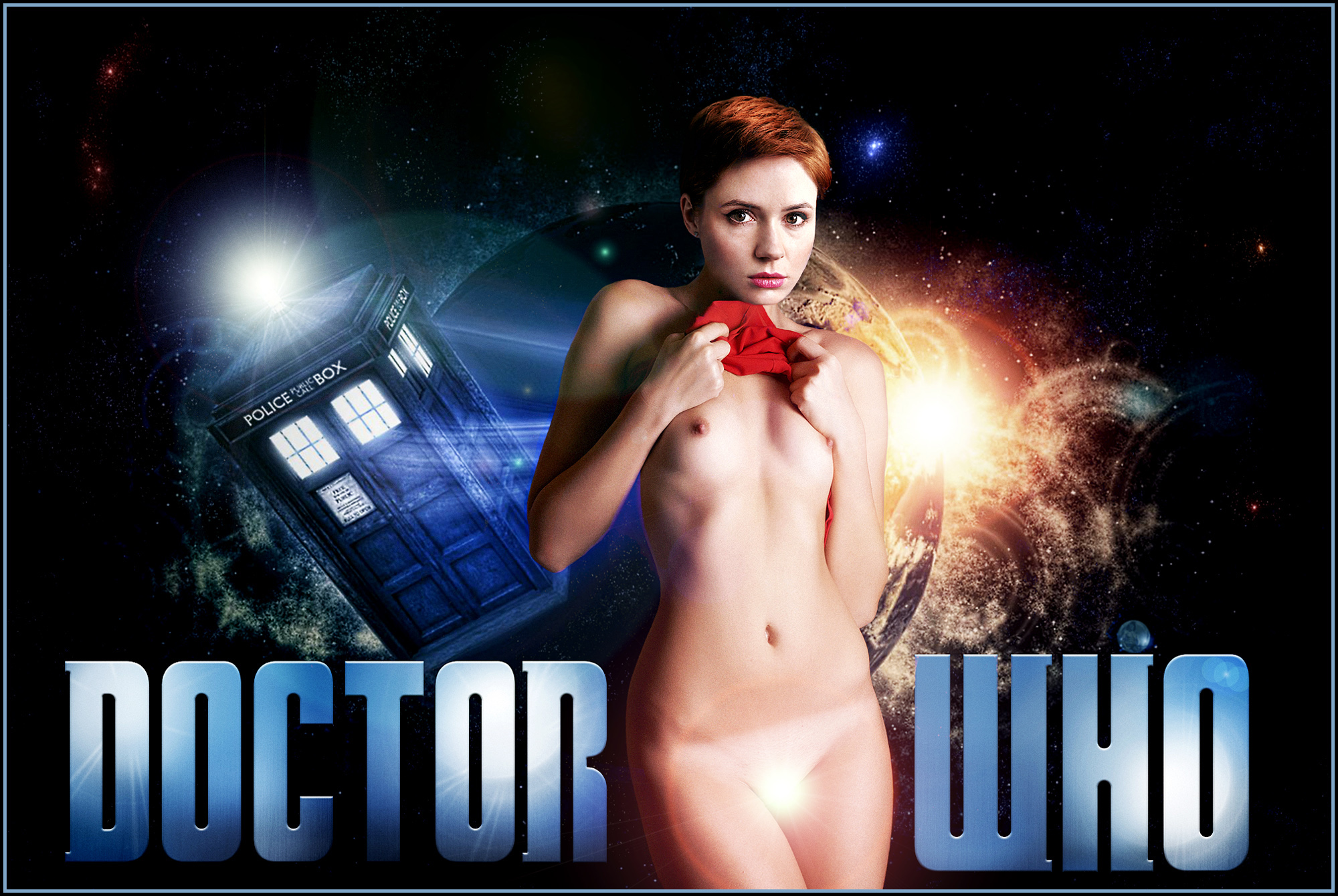 Amy Pond is Naked in Space â€“ Doctor Who Rule 34 â€“ Nerd Porn!