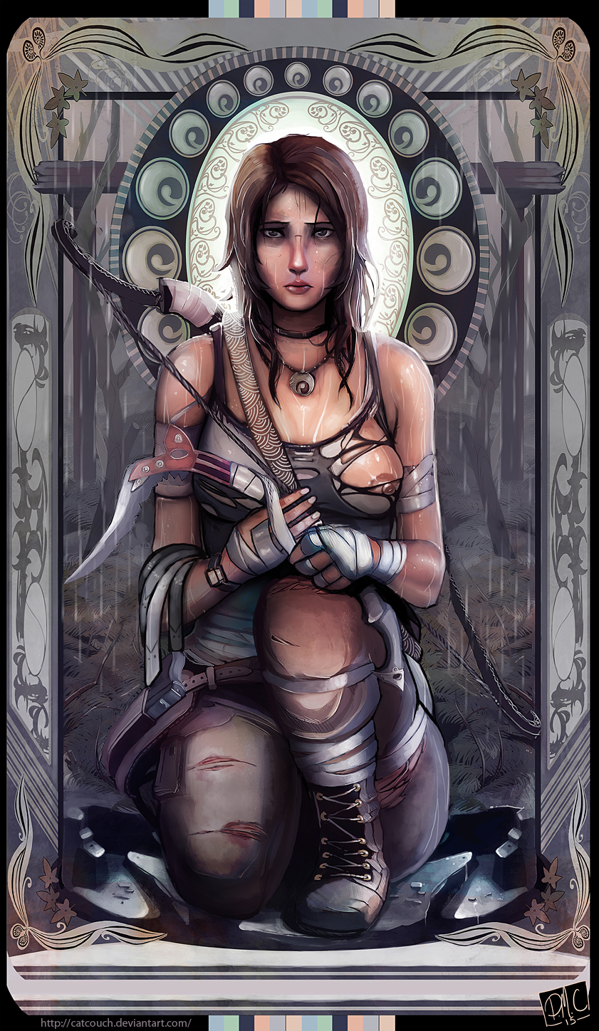 Nerd Lara - Lara Croft: Tomb Raider by CatCouch â€“ Nerd Porn!