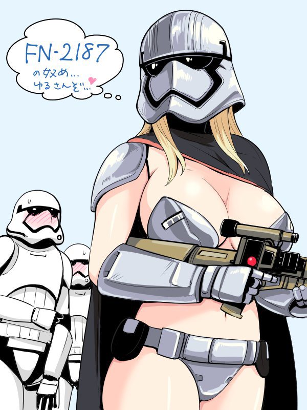 600px x 800px - Captain Phasma from Star Wars: The Force Awakens â€“ Rule 34 ...