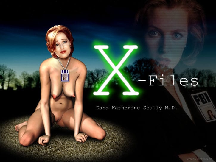 150_002_Dana_Scully Gillian_Anderson ICC X-Files