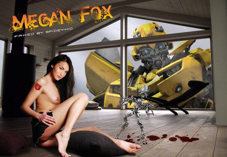 907346 - Bumblebee Megan_Fox Mikaela_Banes Transformers frenzy
