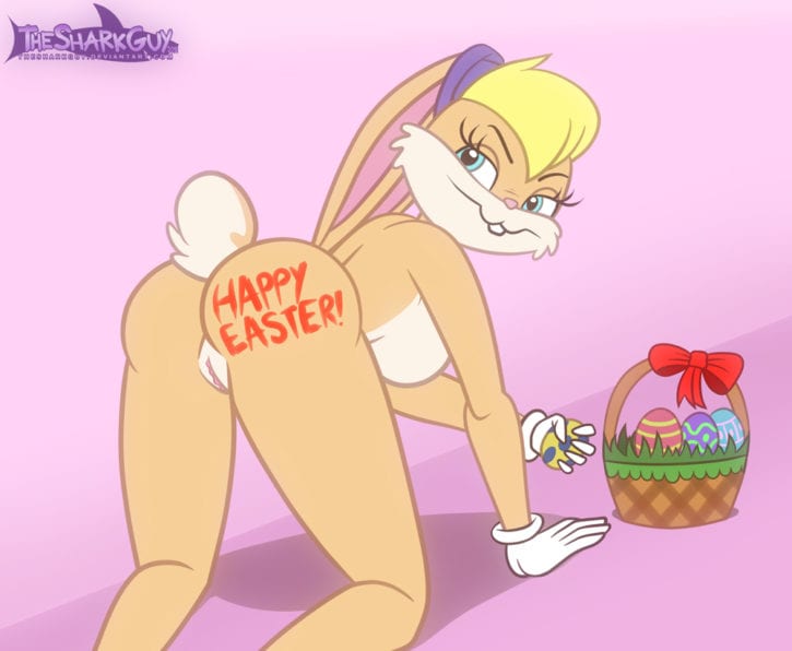 1351476 - Easter Lola_Bunny Looney_Tunes Space_Jam TheSharkGuy