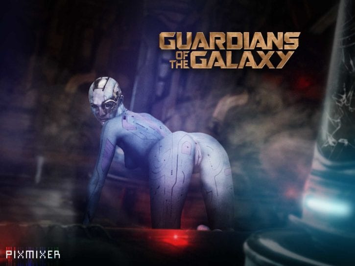 1598254 - Guardians_of_the_Galaxy Karen_Gillan Marvel fakes nebula