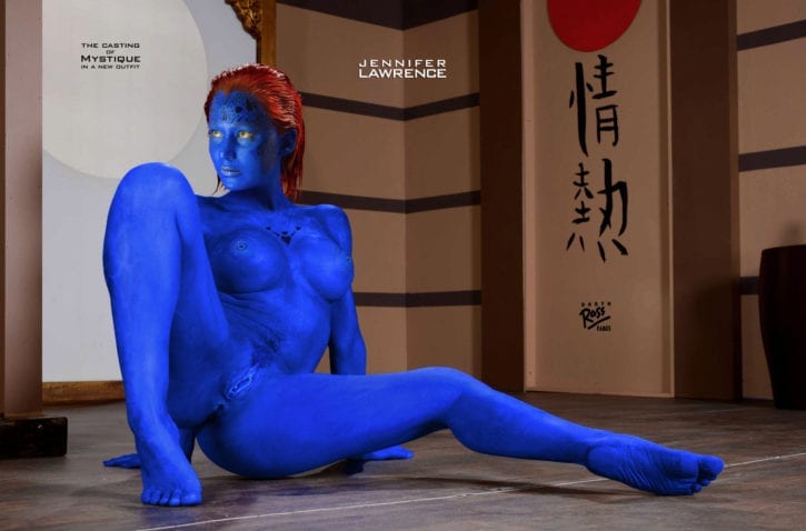 1952363 - Jennifer_Lawrence Marvel Mystique X-Men fakes