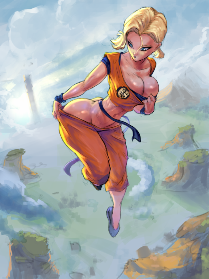Android 18 Porn Girl - Android 18 ~ Dragon Ball Z Fan Art by MarseT â€“ Nerd Porn!