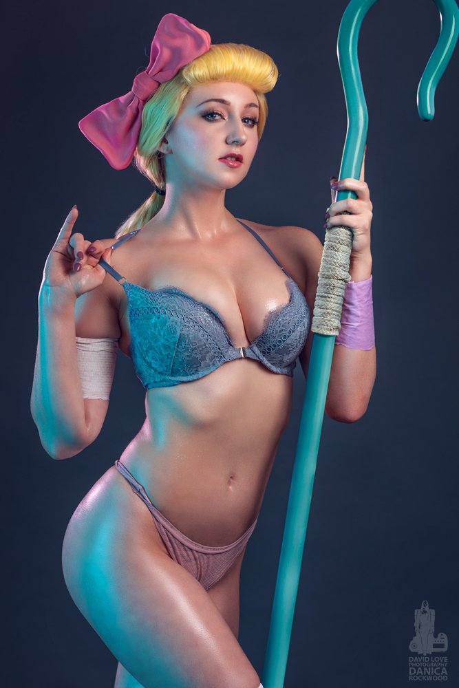 Bo Peep Pin-Up Sexy Toy Story Cosplay by Danica Rockwood. 