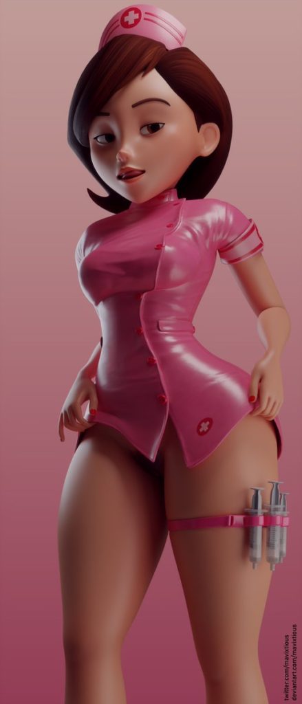 Nurse Helen Parr ~ The Incredibles Rule 34 Fan Art By Mavixtious Nerd Porn