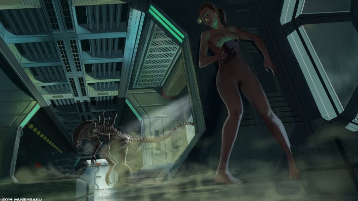 1471877 - Alien Alien-_Isolation MugenSaku Xenomorph amanda_ripley