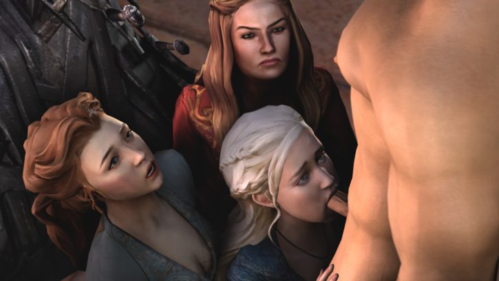 1574104 - Cersei_Lannister Daenerys_Targaryen Game_of_Thrones Margaery_Tyrell shittyhorsey