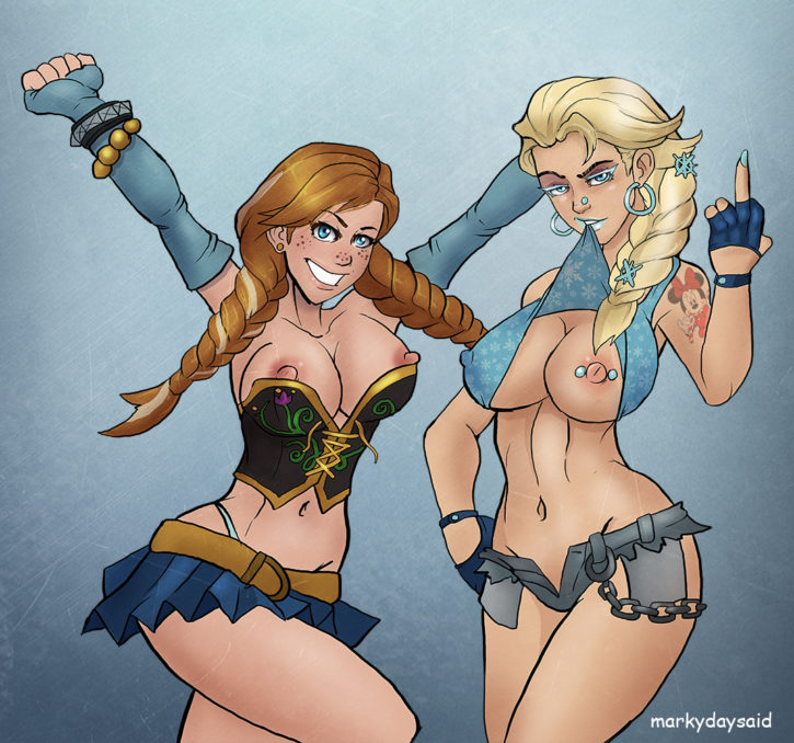 1484639 - Anna Elsa Frozen markydaysaid