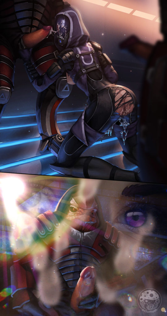 1602053 - Mass_Effect Tali'Zorah_nar_Rayya krogan quarian