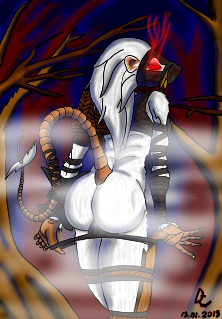 1116350 - Dirty-Wolf Ink-Eyes Magic_the_Gathering