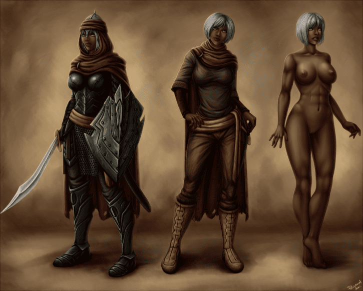 1230820 - Personalami Redguard Skyrim The_Elder_Scrolls
