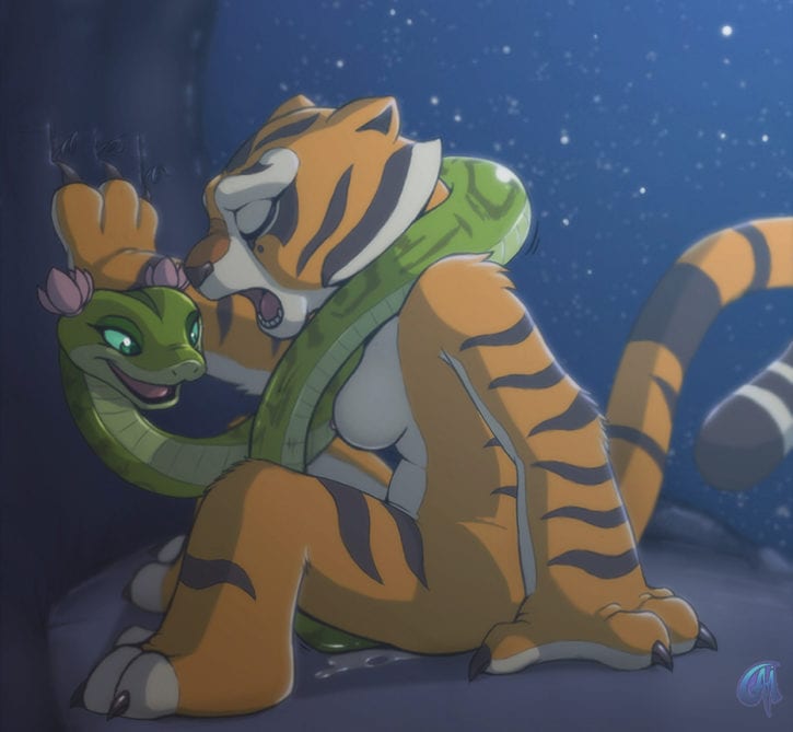 1360221 - DarkNek0Gami Kung_Fu_Panda Master_Tigress Master_Viper