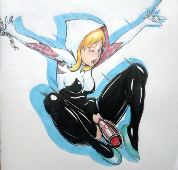 1493392 - Edge_of_Spider_Verse Gwen_Stacy Marvel Revtilian Spider-Man spider-gwen