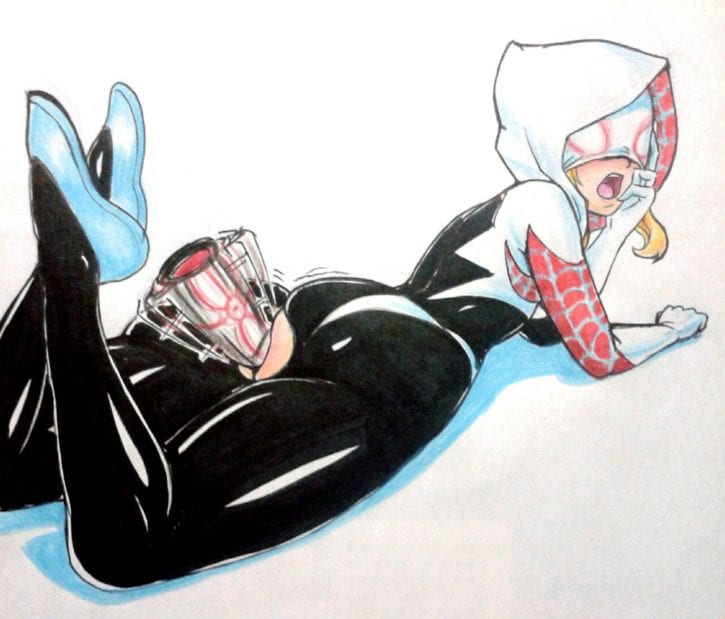 1494033 - Edge_of_Spider_Verse Gwen_Stacy Marvel Revtilian Spider-Man spider-gwen