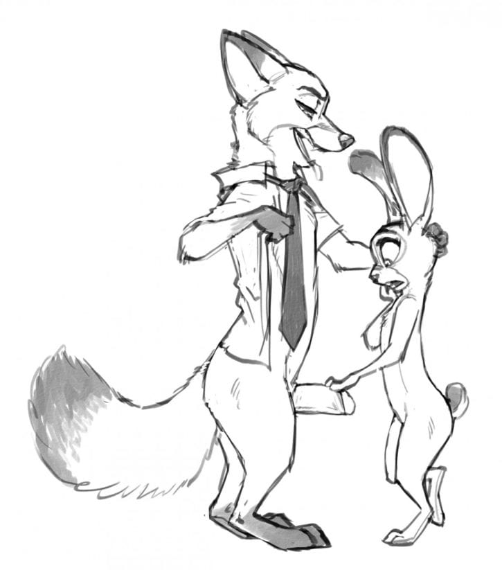 1621221 - Adam_Wan Lt._Judy_Hopps Nick_Wilde Zootopia