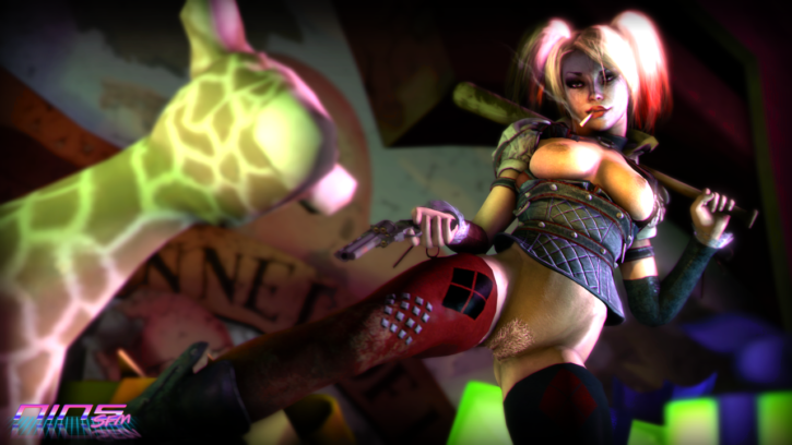 1643219 - DC Harley_Quinn Nins_SFM batman-_arkham_knight