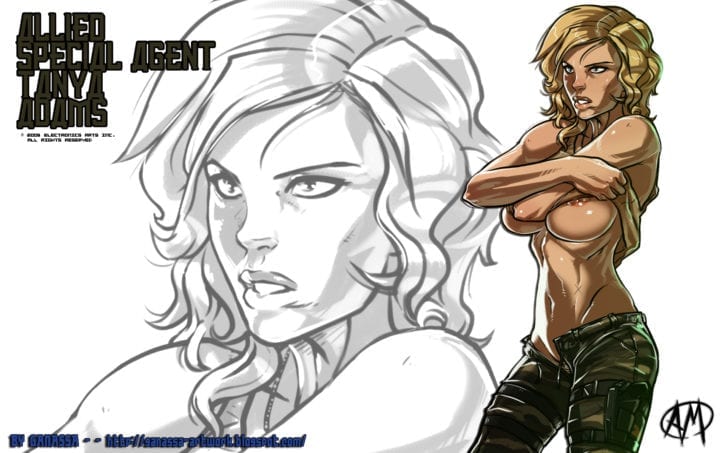 098_Command_and_Conquer Ganassa Tanya_Adams red_alert_3