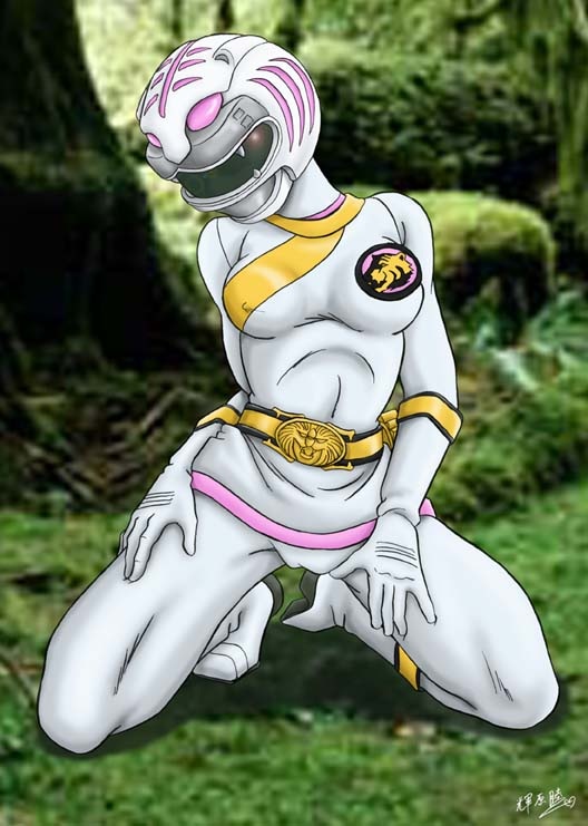 1035365 - Gaowhite Hyakujuu_Sentai_Gaoranger Mighty_Morphin_Power_Rangers Power_Rangers_Wild_Force Super_Sentai White_Ranger