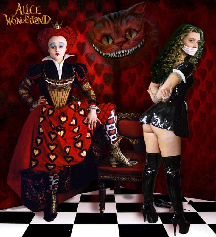 Alice Alice_in_Wonderland Helena_Bonham_Carter Mia_Wasikowska Red_Queen Tim_Burton's_Alice_in_Wonder