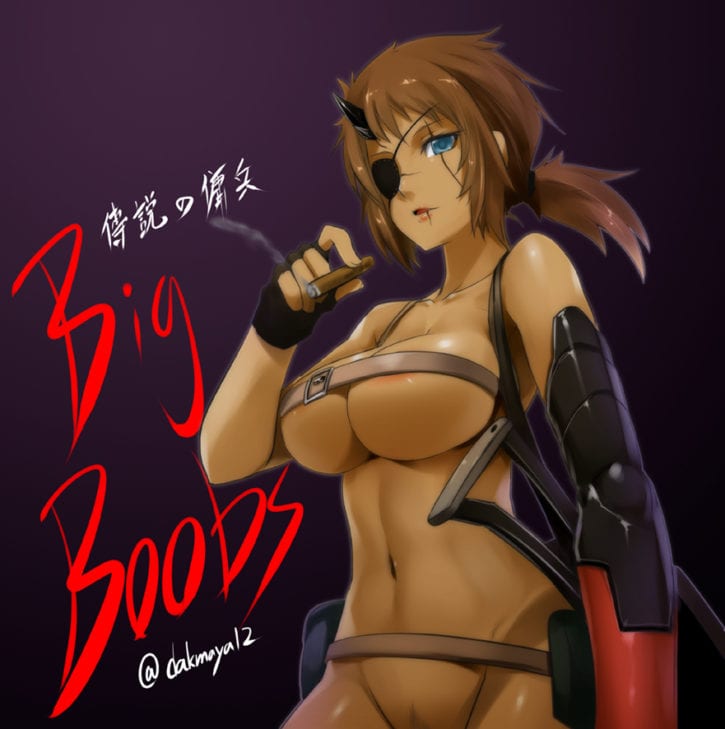 Big_Boss Metal_Gear_Solid_V Rule_63