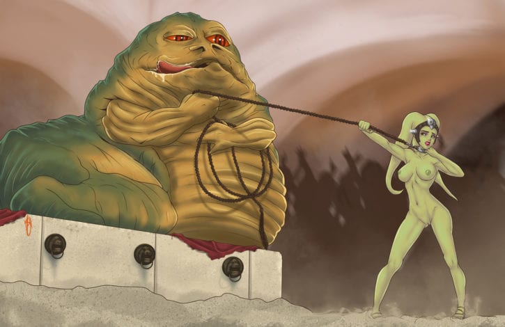 050_001_Hutt Jabba_the_Hutt Oola Star_Wars Su0grey Twi'lek