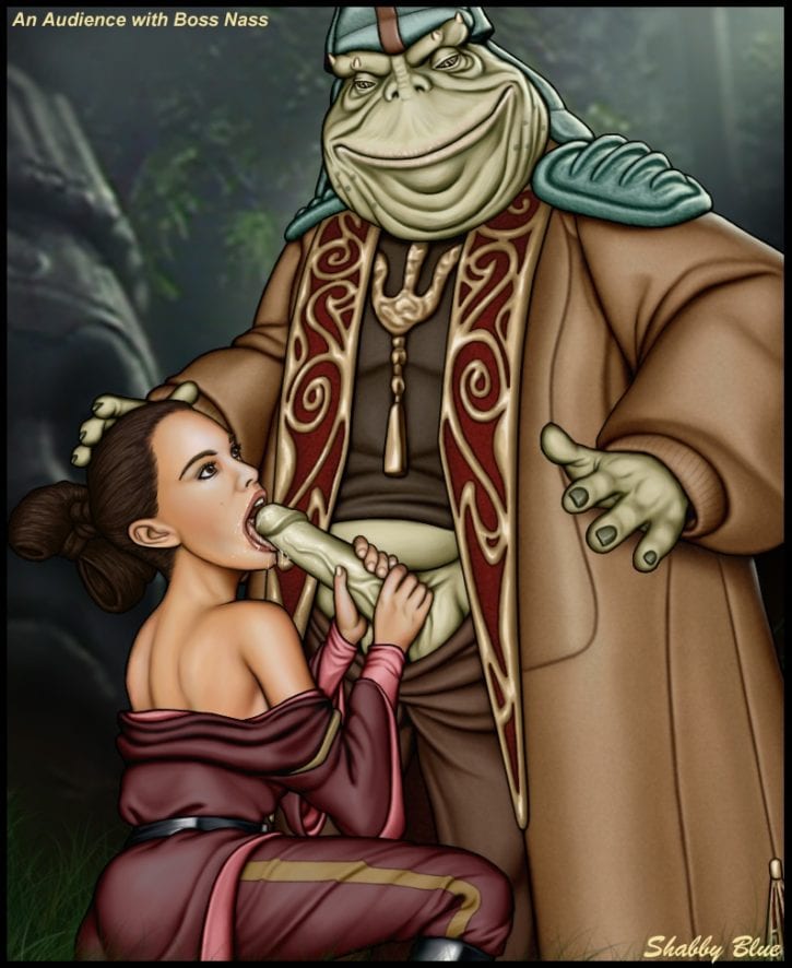 084_Boss_Nass Gungan Natalie_Portman Padme_Amidala Shabby_Blue Star_Wars The_Phantom_Menace