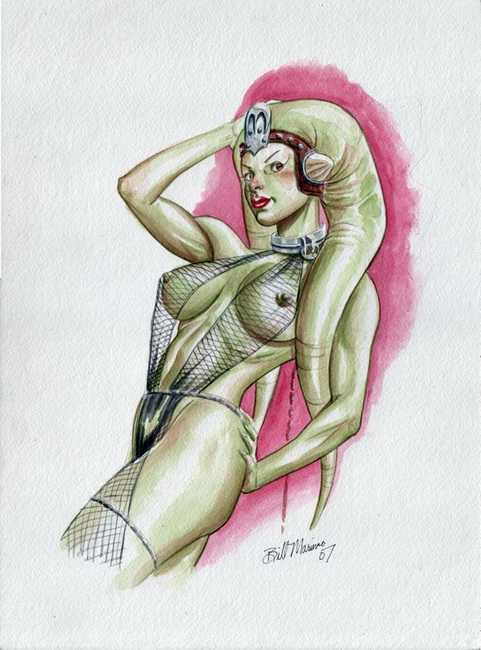 154_Bill_Marimon Bill_Masimon Oola Return_of_the_Jedi Star_Wars TheRaytrix Twi'lek