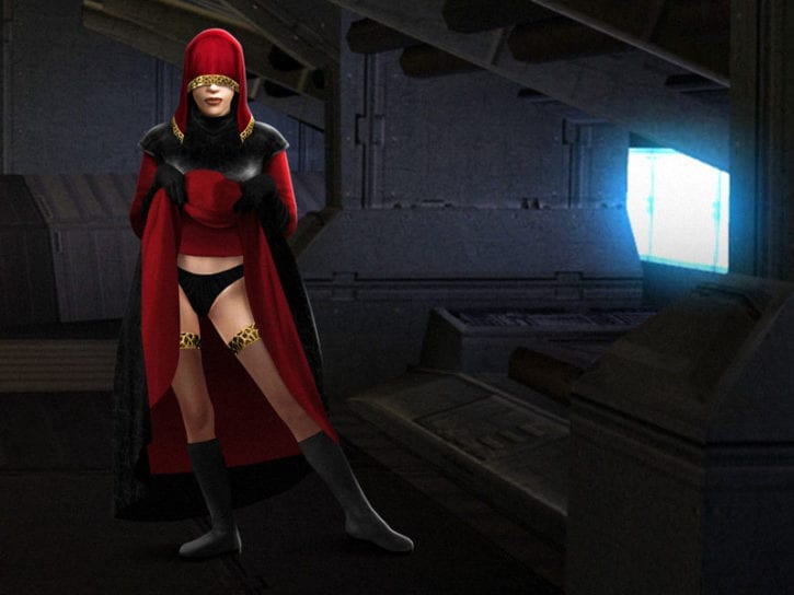 338529 - Knights_of_the_Old_Republic Miraluka Ranged_Weapon Star_Wars Visas_Marr