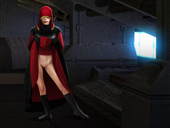 338530 - Knights_of_the_Old_Republic Miraluka Ranged_Weapon Star_Wars Visas_Marr