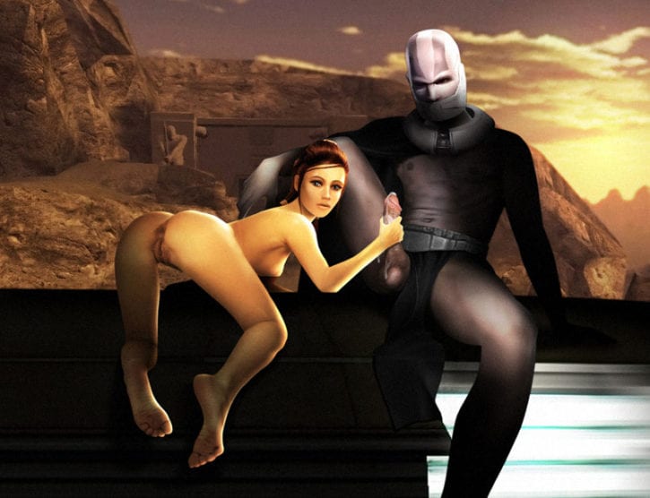 039_Bastila_Shan Darth_Malak Knights_of_the_Old_Republic Ranged_Weapon Star_Wars