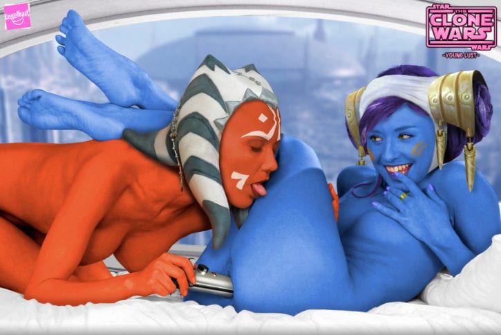 371962 - Ahsoka_Tano Clone_Wars Engelhast Riyo_Chuchi Star_Wars pantoran togruta