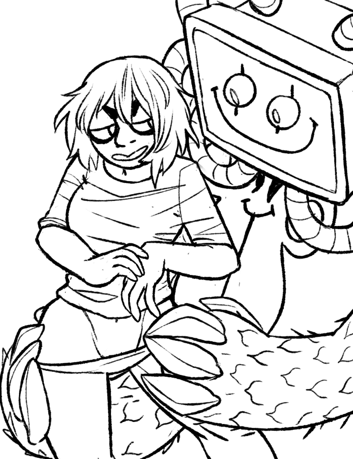 034_Chara Omega_Flowey Undertale