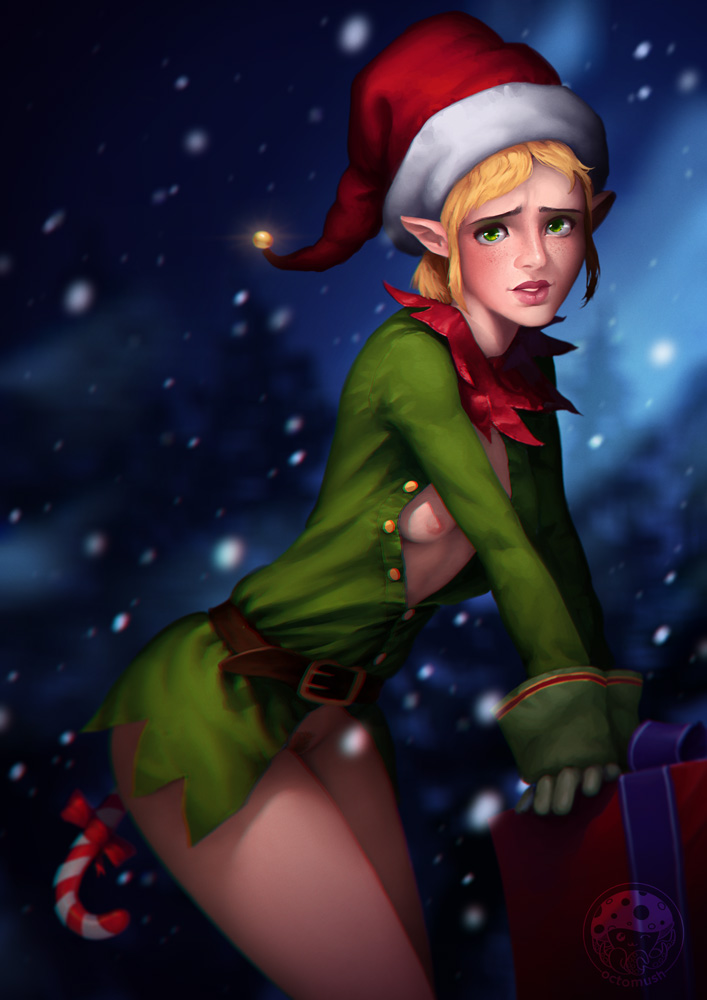 1764425 - Christmas Elf mushroompus