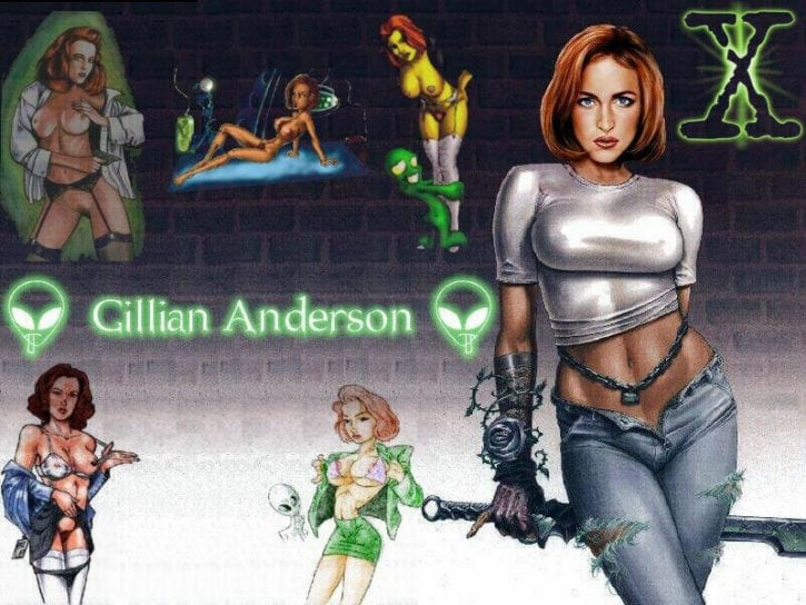 011_Dana_Scully Gillian_Anderson X-Files