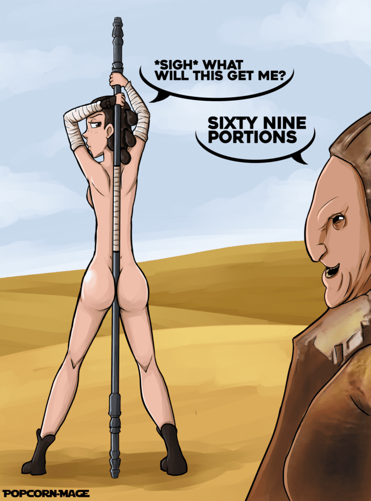 037_Rey Star_Wars The_Force_Awakens Unkar_Plutt popcorn-mage