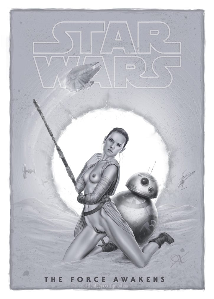 044_BB-8 Rei Star_Wars The_Force_Awakens xxxartist