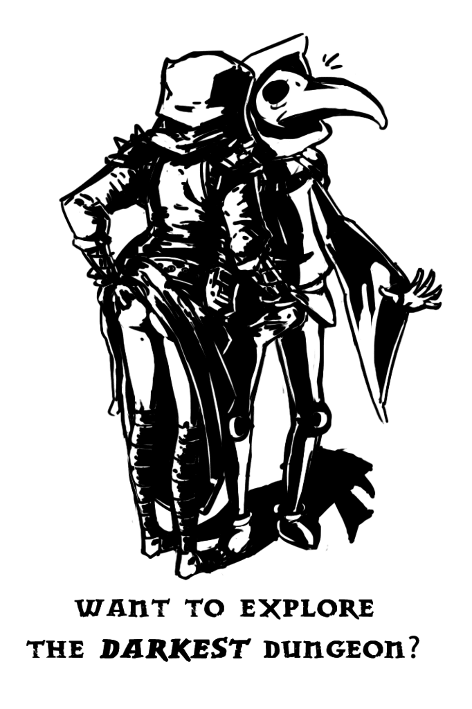053_Darkest_Dungeon Plague_Knight SS Shovel_Knight crossover plague_doctor