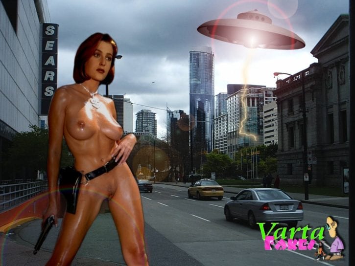 113_077_Dana_Scully Gillian_Anderson X-Files fakes