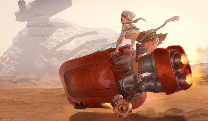 119_BB-8 Daisy_Ridley Rey Star_Wars The_Force_Awakens Vintem